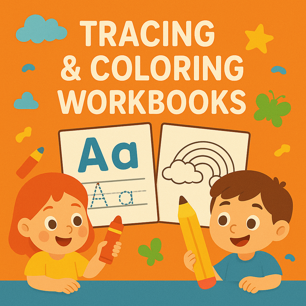 Tracing & Coloring Worksheets
