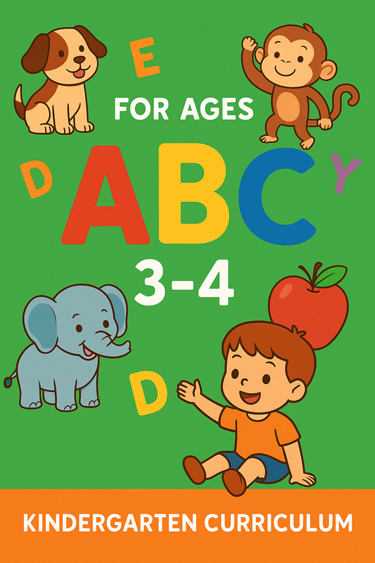 Kindergarten Curriculum ( Age 3-4 Years )